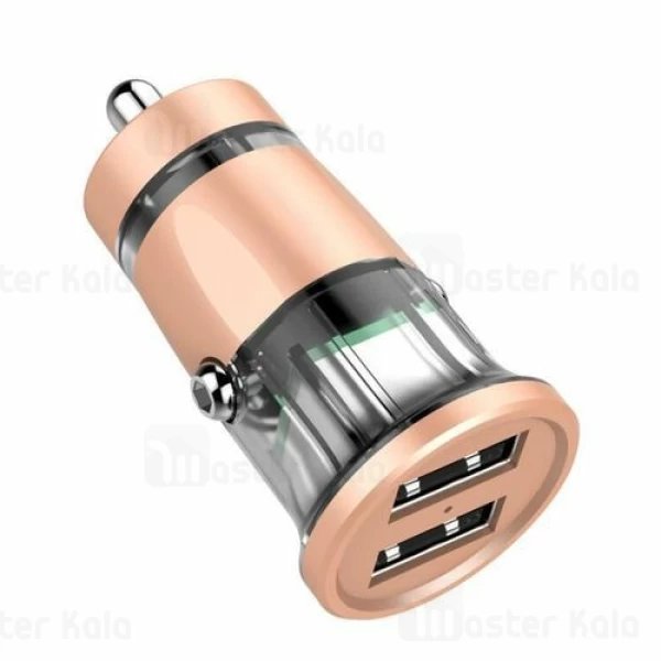 شارژر فندکی 2 پورت یسیدو Yesido Y28 Car Charger توان 3.4 آمپر