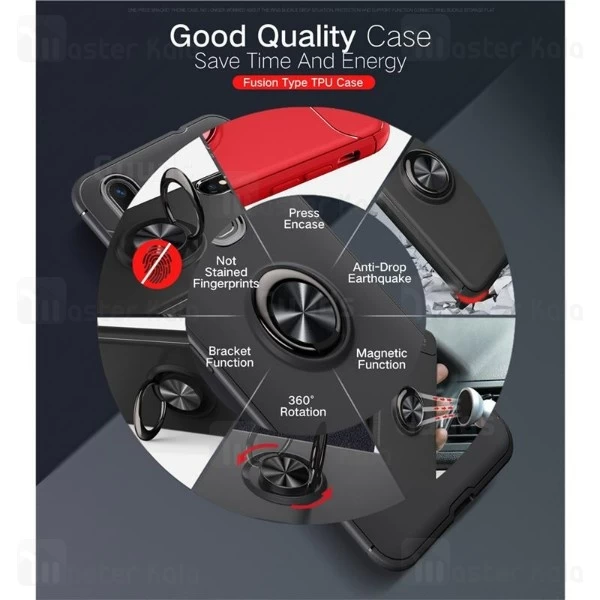 قاب Becation Auto Focus Magnetic Ring Case Huawei Nova 3i / P Smart Plus