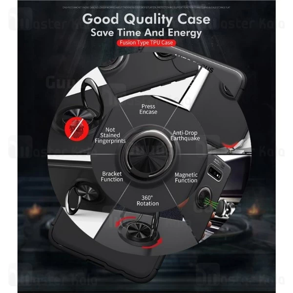 قاب Becation Auto Focus Magnetic Ring Case Samsung Galaxy S10e