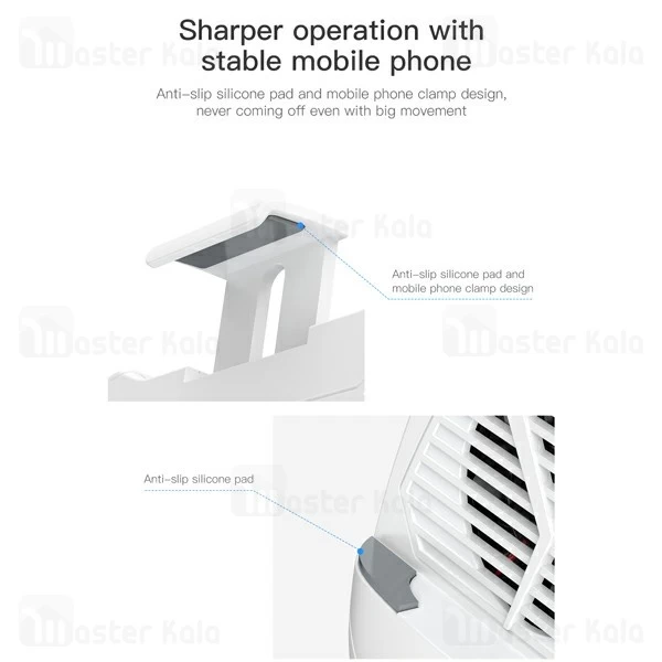 دسته بازی و هولدر فن دار بیسوس Baseus Cool Play Games Dissipate Heat Hand Handle