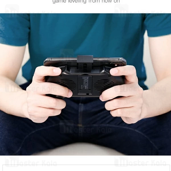 دسته بازی و هولدر فن دار بیسوس Baseus Cool Play Games Dissipate Heat Hand Handle