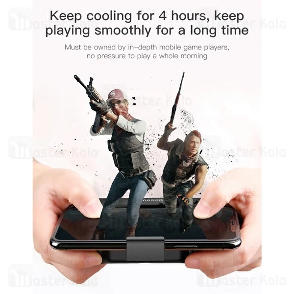 دسته بازی و هولدر فن دار بیسوس Baseus Cool Play Games Dissipate Heat Hand Handle