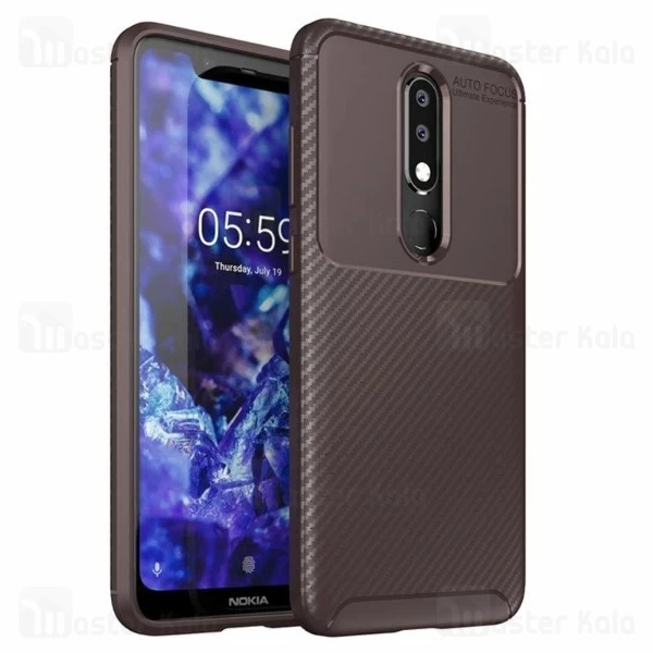 قاب فیبر کربنی Nokia 5.1 Plus / X5 Becation AutoFocus Beetle Case