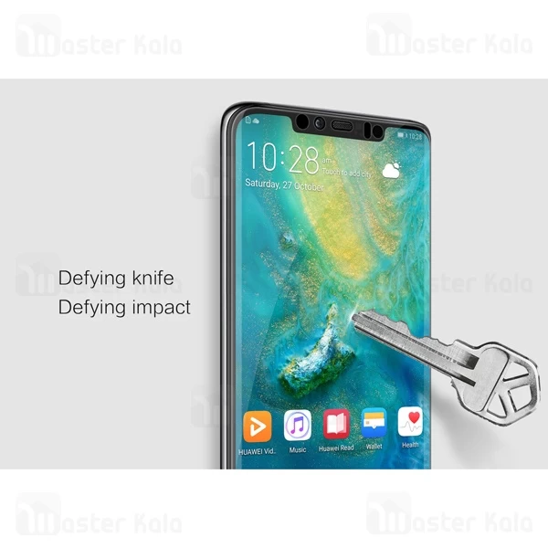 محافظ صفحه شیشه ای تمام صفحه نیلکین Huawei Mate 20 Pro / Porsche Design Nillkin CP+ Max