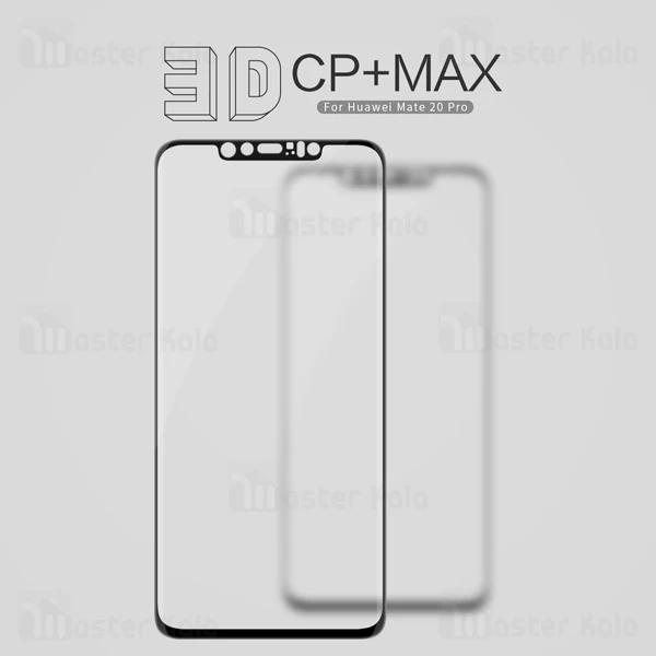 محافظ صفحه شیشه ای تمام صفحه نیلکین Huawei Mate 20 Pro / Porsche Design Nillkin CP+ Max