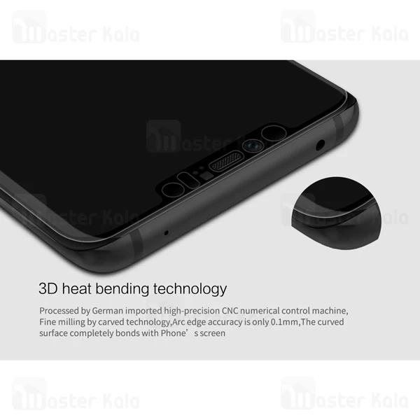 محافظ صفحه شیشه ای تمام صفحه نیلکین Huawei Mate 20 Pro / Porsche Design Nillkin CP+ Max