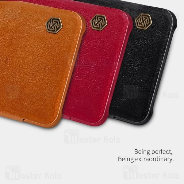 کیف چرمی Huawei P30 Nillkin Qin Leather Case