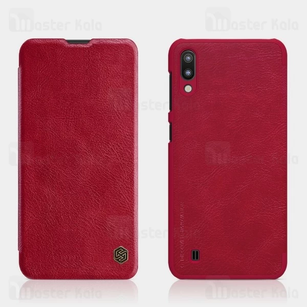 کیف چرمی Samsung Galaxy M10 Nillkin Qin Leather Case