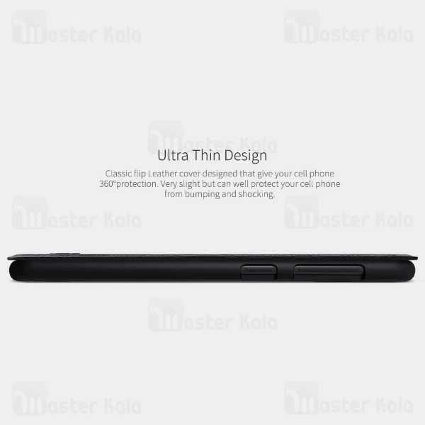 کیف چرمی Samsung Galaxy M10 Nillkin Qin Leather Case