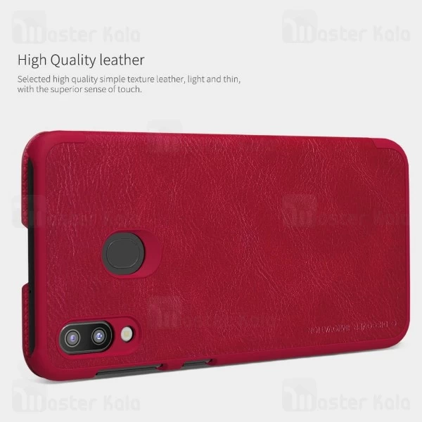 کیف چرمی Samsung Galaxy M20 Nillkin Qin Leather Case