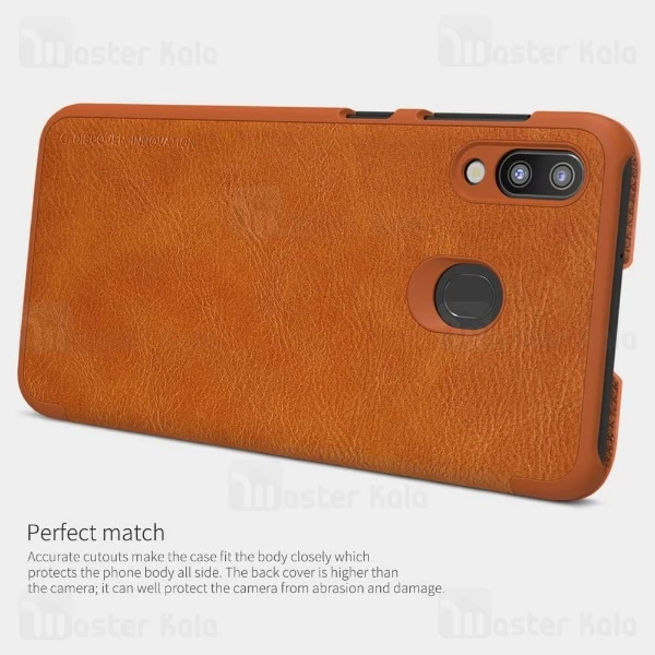 کیف چرمی Samsung Galaxy M20 Nillkin Qin Leather Case
