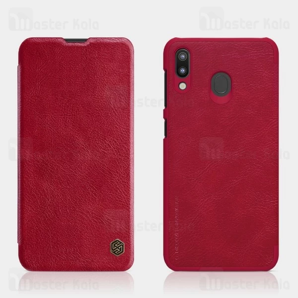 کیف چرمی Samsung Galaxy M20 Nillkin Qin Leather Case