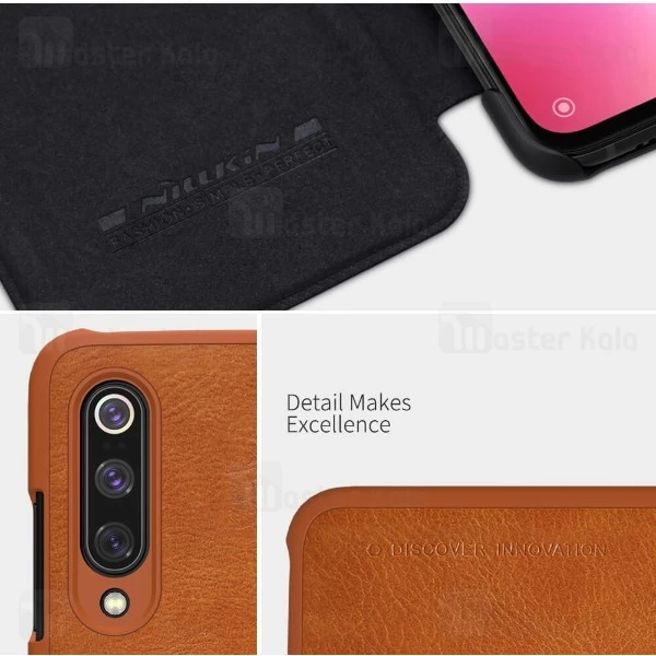 کیف چرمی Xiaomi Mi 9 / Mi9 Nillkin Qin Leather Case