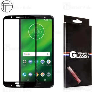 محافظ صفحه شیشه ای تمام صفحه تمام چسب TT موتورولا Motorola Moto G6 Plus