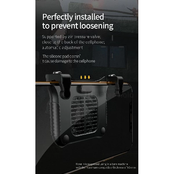 دسته بازی فن دار بیسوس Baseus winner cooling heat sink SUCJLF-01