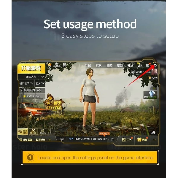 دسته بازی فن دار بیسوس Baseus winner cooling heat sink SUCJLF-01