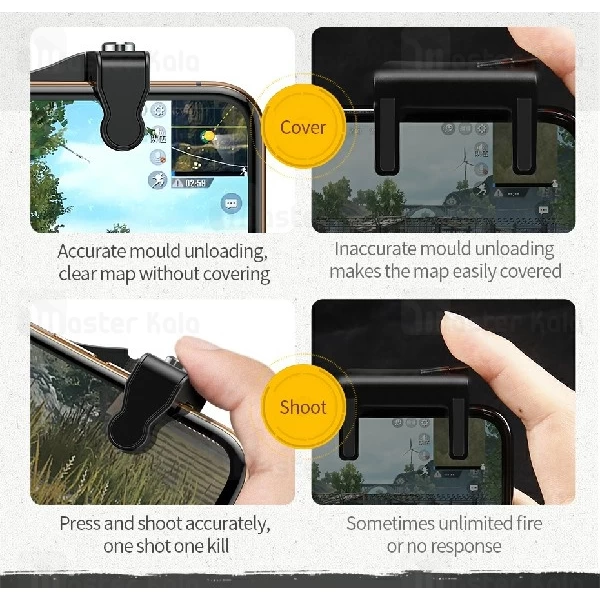 دسته بازی فن دار بیسوس Baseus winner cooling heat sink SUCJLF-01