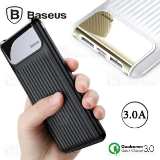 پاوربانک 10000 فست شارژ بیسوس Baseus Thin QC3.0 M+T Digital Display PPYZ-C01