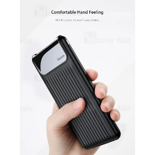 پاوربانک 10000 فست شارژ بیسوس Baseus Thin QC3.0 M+T Digital Display PPYZ-C01