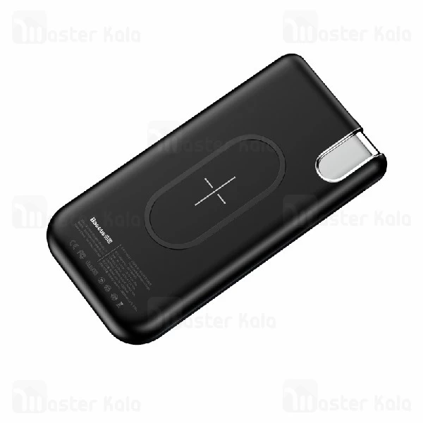 پاوربانک وایرلس 10000 میلی آمپر بیسوس Baseus Thin Version PPALL-QY01