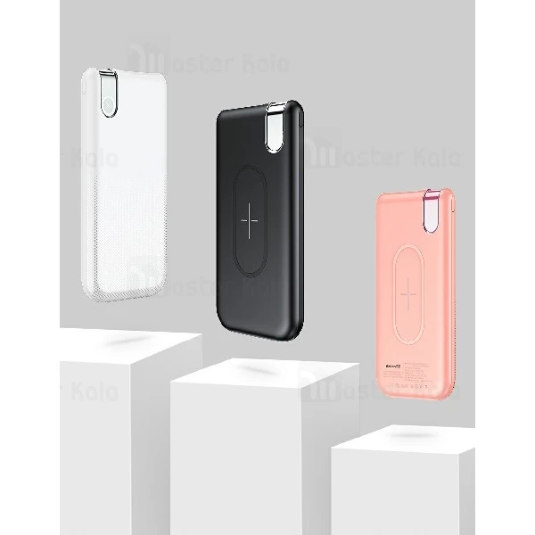 پاوربانک وایرلس 10000 میلی آمپر بیسوس Baseus Thin Version PPALL-QY01