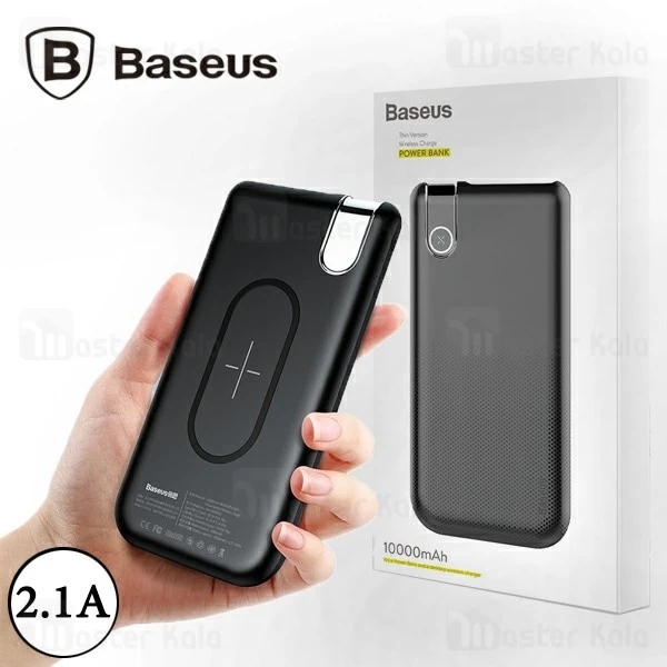 پاوربانک وایرلس 10000 میلی آمپر بیسوس Baseus Thin Version PPALL-QY01