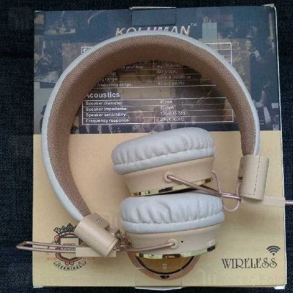 هدفون بلوتوث کلومن KOLUMAN K2 Bluetooth Headphone رم خور
