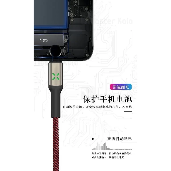 کابل لایتنینگ یسیدو Yesido CA27 Cable دارای قطع کن خودکار و توان 2.4 آمپر