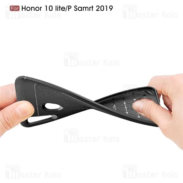 قاب طرح چرم Huawei P Smart 2019 / Honor 10 Lite Auto Focus Jelly Case