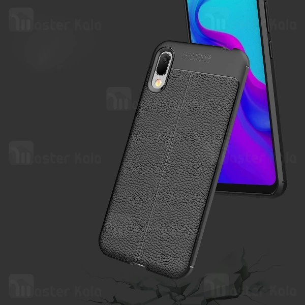 قاب طرح چرم Huawei Y6 Pro 2019 Plus Auto Focus Jelly Case