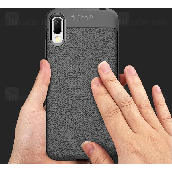 قاب طرح چرم Huawei Y6 Pro 2019 Plus Auto Focus Jelly Case