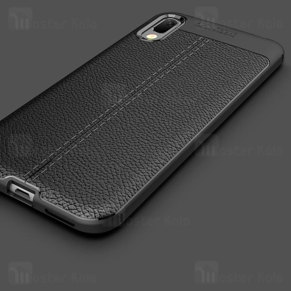 قاب طرح چرم Huawei Y6 Pro 2019 Plus Auto Focus Jelly Case