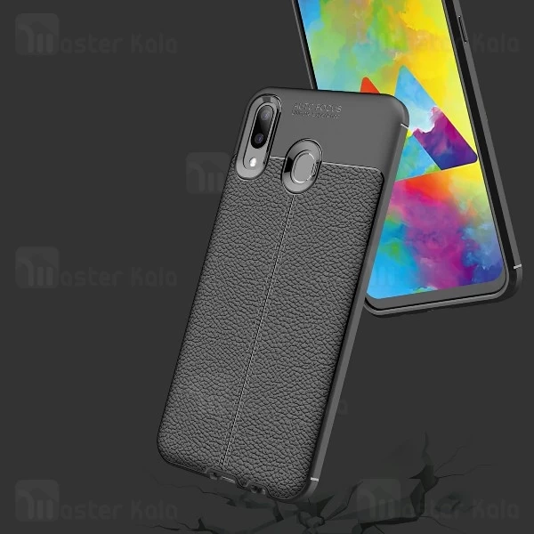 قاب طرح چرم Samsung Galaxy M20 Auto Focus Jelly Case