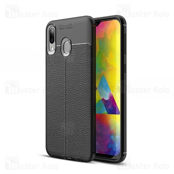 قاب طرح چرم Samsung Galaxy M20 Auto Focus Jelly Case