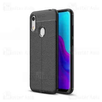 قاب محافظ ژله ای طرح چرم هواوی Huawei Honor 8A / Honor Play 8A Auto Focus