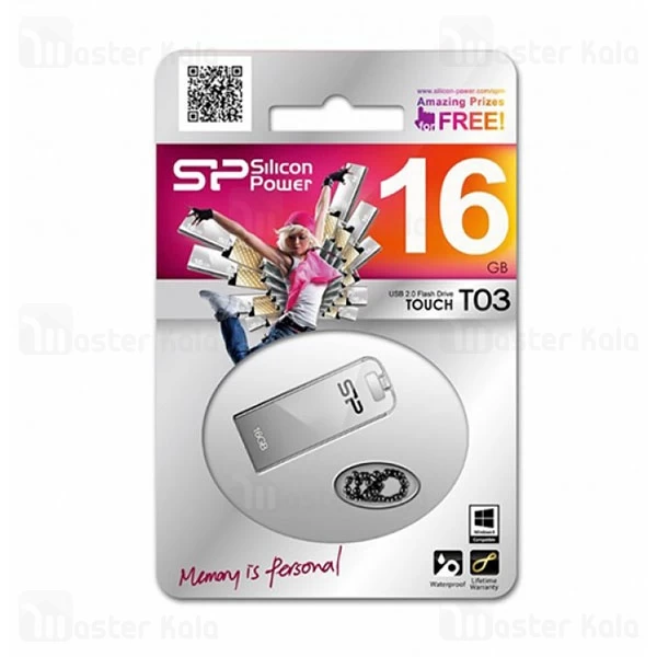 فلش مموری Silicon Power T03 16GB USB 2.0 Flash Drive