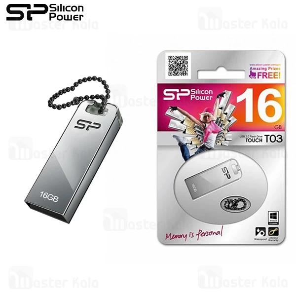 فلش مموری Silicon Power T03 16GB USB 2.0 Flash Drive