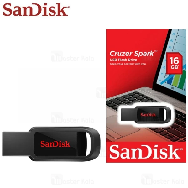 فلش مموری Sandisk Cruzer Spark SDCZ61 16GB Flash Drive