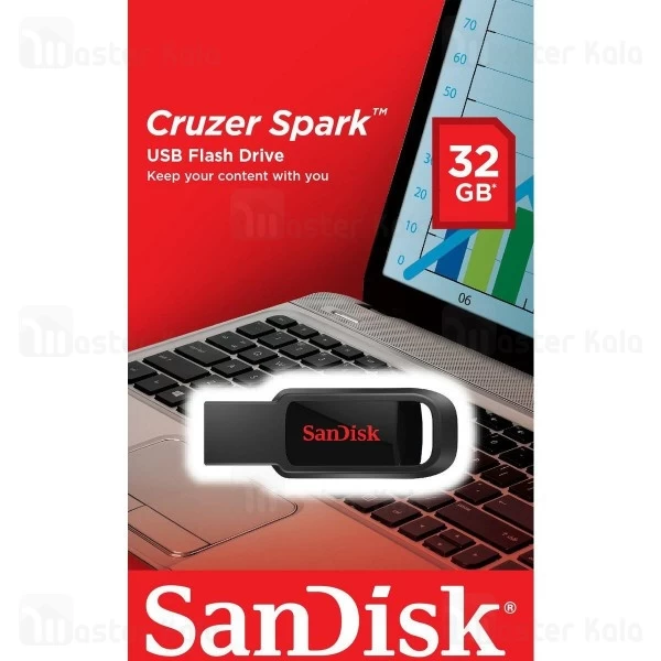 فلش مموری Sandisk Cruzer Spark SDCZ61 32GB Flash Drive