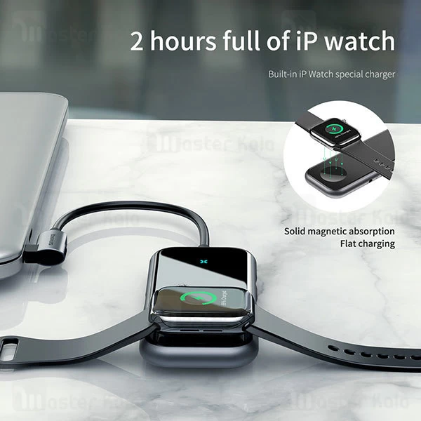 هاب 6 پورت بیسوس Baseus Superlative Multifunctional HUB Deep CAHUB-AZ0G
