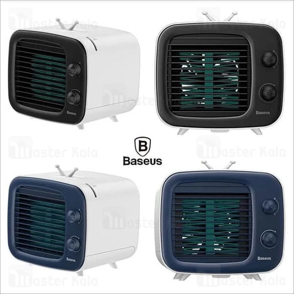 فن کولر رومیزی بیسوس Baseus Time desktop evaporative cooler CXTM-23 دارای منبع آب