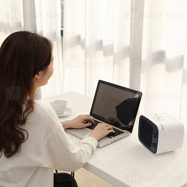 فن کولر رومیزی بیسوس Baseus Time desktop evaporative cooler CXTM-23 دارای منبع آب