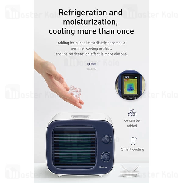 فن کولر رومیزی بیسوس Baseus Time desktop evaporative cooler CXTM-23 دارای منبع آب