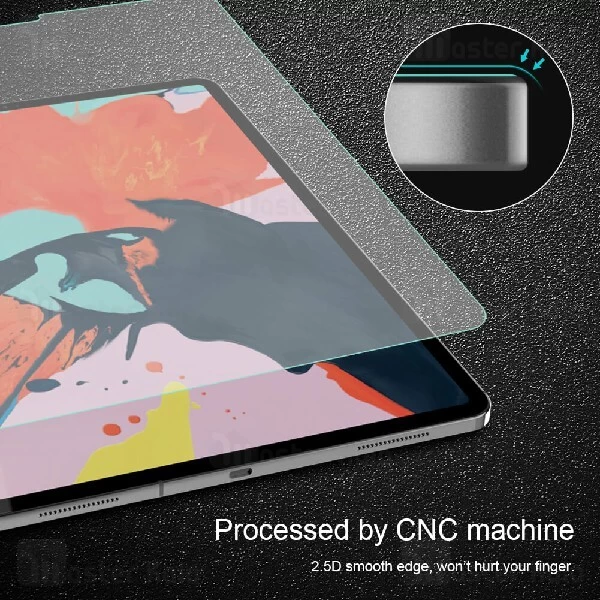 محافظ صفحه شیشه ای نیلکین اپل Apple iPad Pro 12.9 2021 / 2020 / 2018 Nillkin H+ Tempered Glass