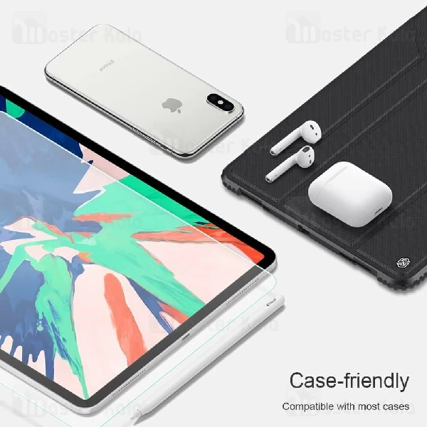 محافظ صفحه شیشه ای نیلکین اپل Apple iPad Pro 12.9 2021 / 2020 / 2018 Nillkin H+ Tempered Glass