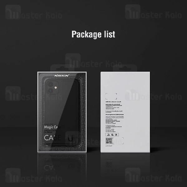 قاب محافظ نیلکین Apple iPhone 11 Pro Nillkin Magic Pro wireless charger case دارای آهنربا