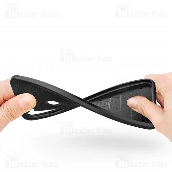 قاب طرح چرم Samsung Galaxy A21 Auto Focus Jelly Case