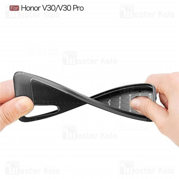 قاب طرح چرم Huawei Honor V30 / V30 Pro Auto Focus Jelly Case