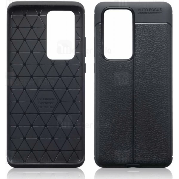 قاب محافظ ژله ای طرح چرم هواوی Huawei P40 Pro Auto Focus