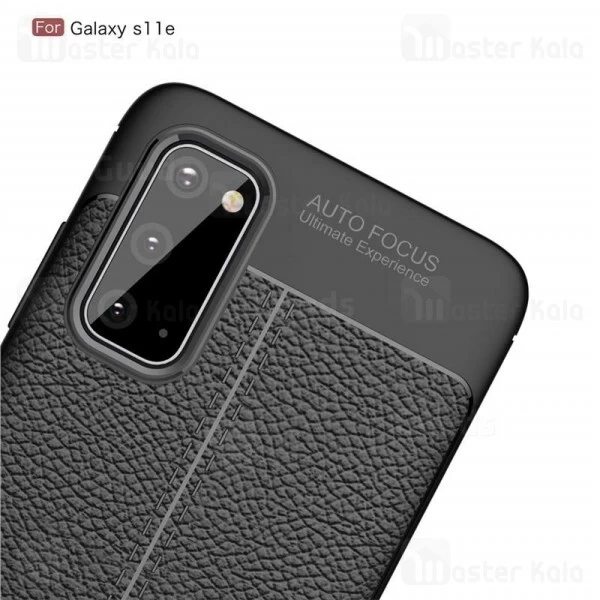 قاب طرح چرم Samsung Galaxy S20 Auto Focus Jelly Case